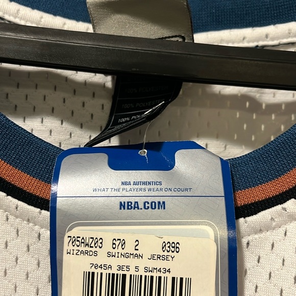 Washington Wizards Juan Dixon NBA Basketball Jersey Reebok Swingman Mens XXL +2 - Picture 6 of 8